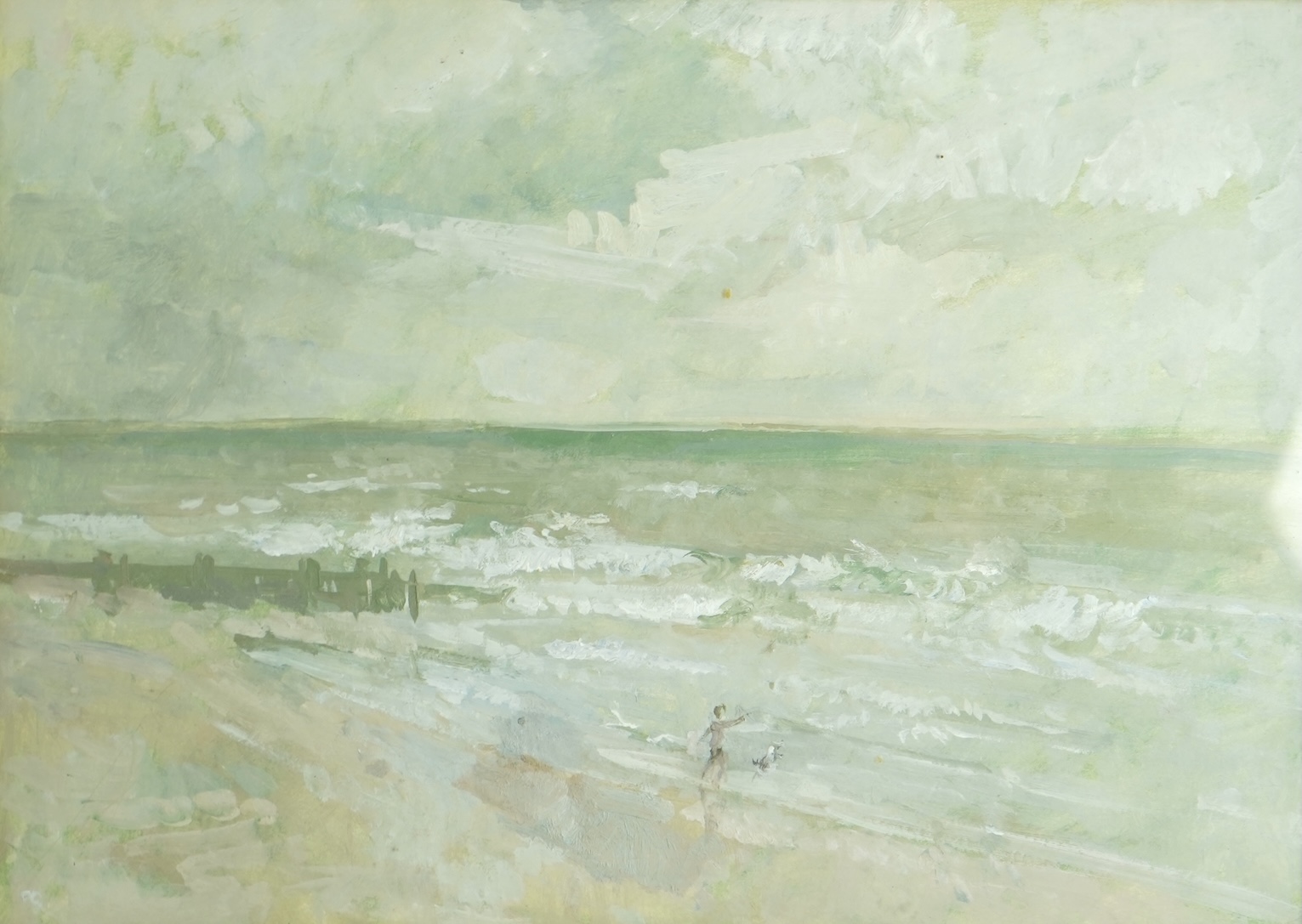 Peter Greenham CBE RA, (1909-1992), 'Cold day in September on the East Coast'